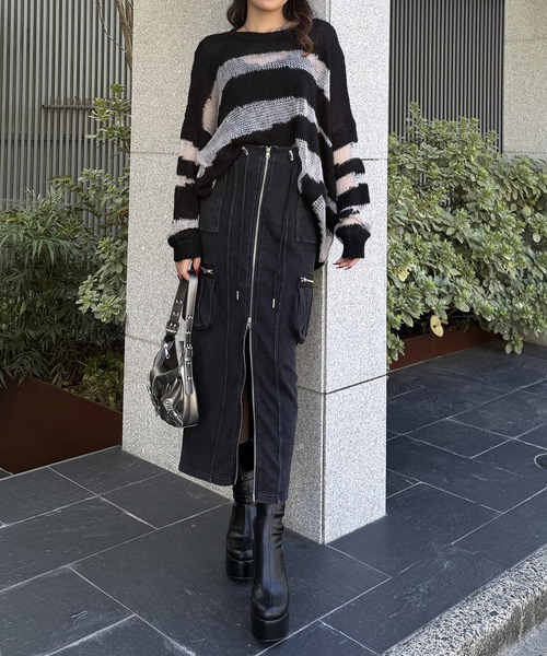 SPIRALGIRL（スパイラルガール）の「美脚ショートブーツ（ブーツ・レディース・ブラック・MEDIUM/LARGE）」の2枚目の写真