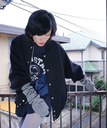 【美品】g.v.g.v. ジャケット STRIPE JACKET 中古・古着通販】G.V.G.V (ジーヴィージーヴィー) LACE UP MA-1