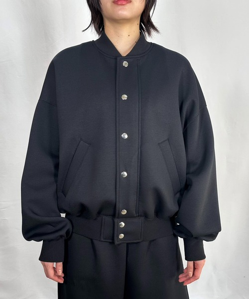 G.V.G.V.（ジーヴィージーヴィー）の「SWEAT BLOUSON（ブルゾン・メンズ・ブラック/ネイビー/ダークグレー・L/S）」の4枚目の写真