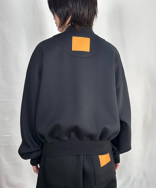 G.V.G.V.（ジーヴィージーヴィー）の「SWEAT BLOUSON（ブルゾン・メンズ・ブラック/ネイビー/ダークグレー・L/S）」の6枚目の写真