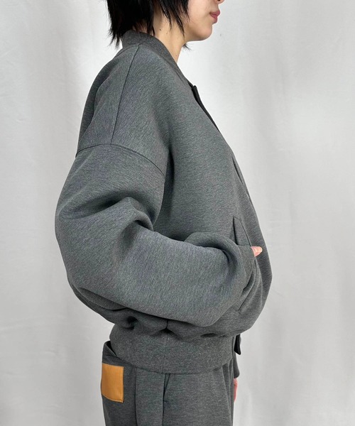 G.V.G.V.（ジーヴィージーヴィー）の「SWEAT BLOUSON（ブルゾン・メンズ・ブラック/ネイビー/ダークグレー・L/S）」の7枚目の写真