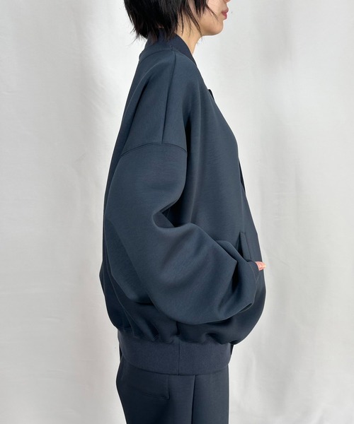G.V.G.V.（ジーヴィージーヴィー）の「SWEAT BLOUSON（ブルゾン・メンズ・ブラック/ネイビー/ダークグレー・L/S）」の9枚目の写真