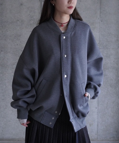 G.V.G.V.（ジーヴィージーヴィー）の「SWEAT BLOUSON（ブルゾン・メンズ・ブラック/ネイビー/ダークグレー・L/S）」の13枚目の写真