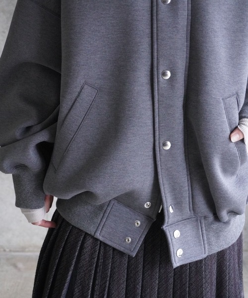 G.V.G.V.（ジーヴィージーヴィー）の「SWEAT BLOUSON（ブルゾン・メンズ・ブラック/ネイビー/ダークグレー・L/S）」の22枚目の写真