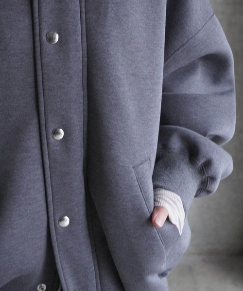 G.V.G.V.（ジーヴィージーヴィー）の「SWEAT BLOUSON（ブルゾン・メンズ・ブラック/ネイビー/ダークグレー・L/S）」の21枚目の写真