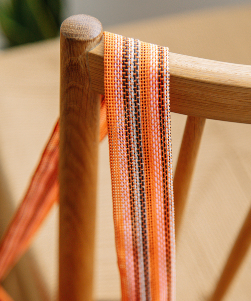 POU DOU DOU（プードゥドゥ）の「ストライプショルダーバッグ（ショルダーバッグ・レディース・オレンジ・フリー）」の11枚目の写真