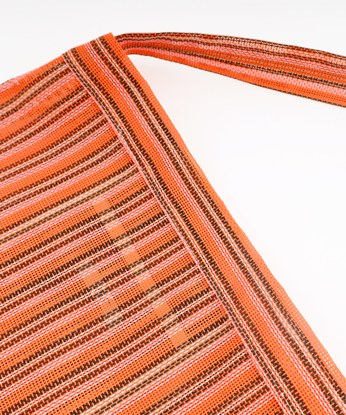 POU DOU DOU（プードゥドゥ）の「ストライプショルダーバッグ（ショルダーバッグ・レディース・オレンジ・フリー）」の13枚目の写真