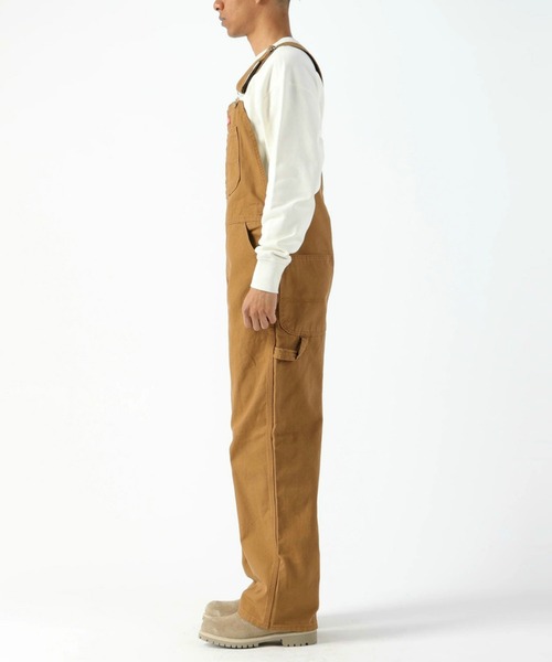 Dickies（ディッキーズ）の「Dickies/ディッキーズ ビブオーバーオール "DB100"/デニムサロペット/サロペット (レングス30インチ)（サロペット/オーバーオール・メンズ・ブラウン/ブラック/ブラウン系その他・36/34/32/30/28）」の7枚目の写真