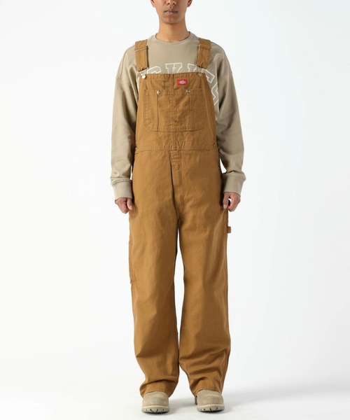 Dickies（ディッキーズ）の「Dickies/ディッキーズ ビブオーバーオール "DB100"/デニムサロペット/サロペット (レングス30インチ)（サロペット/オーバーオール・メンズ・ブラウン/ブラック/ブラウン系その他・36/34/32/30/28）」の9枚目の写真