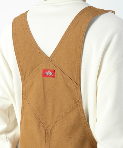 Dickies（ディッキーズ）の「Dickies/ディッキーズ ビブオーバーオール "DB100"/デニムサロペット/サロペット (レングス30インチ)（サロペット/オーバーオール・メンズ・ブラウン/ブラック/ブラウン系その他・36/34/32/30/28）」の11枚目の写真
