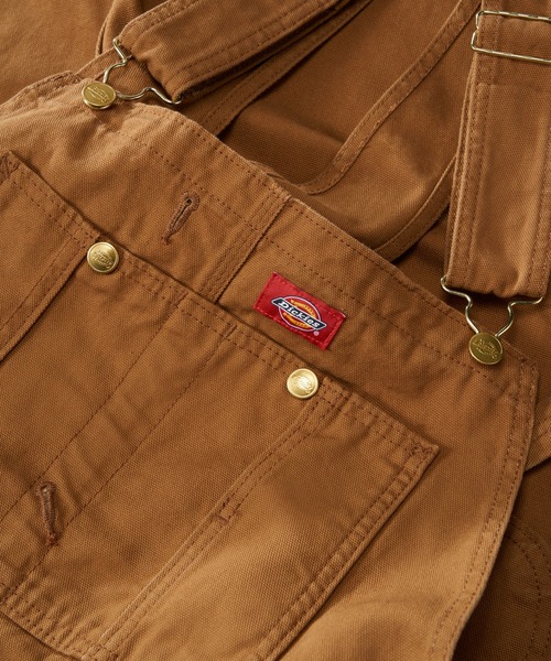 Dickies（ディッキーズ）の「Dickies/ディッキーズ ビブオーバーオール "DB100"/デニムサロペット/サロペット (レングス30インチ)（サロペット/オーバーオール・メンズ・ブラウン/ブラック/ブラウン系その他・36/34/32/30/28）」の20枚目の写真