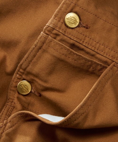 Dickies（ディッキーズ）の「Dickies/ディッキーズ ビブオーバーオール "DB100"/デニムサロペット/サロペット (レングス30インチ)（サロペット/オーバーオール・メンズ・ブラウン/ブラック/ブラウン系その他・36/34/32/30/28）」の21枚目の写真