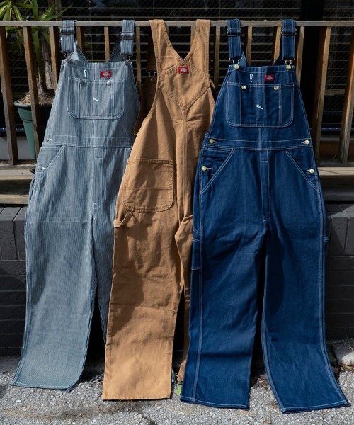 Dickies（ディッキーズ）の「Dickies/ディッキーズ ビブオーバーオール "DB100"/デニムサロペット/サロペット (レングス30インチ)（サロペット/オーバーオール・メンズ・ブラウン/ブラック/ブラウン系その他・36/34/32/30/28）」の18枚目の写真