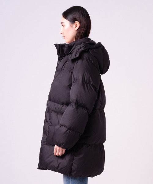 Levi's（リーバイス）の「Levi's/リーバイス ウエスタンバブルパファージャケット（ダウンジャケット/コート・レディース・ブラック・M/S/XS）」の2枚目の写真