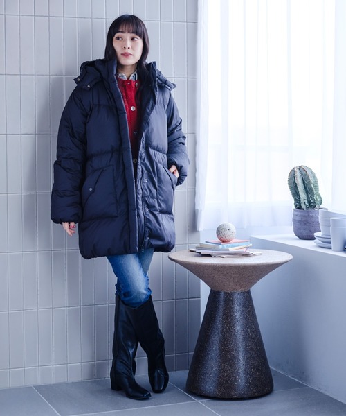 Levi's（リーバイス）の「Levi's/リーバイス ウエスタンバブルパファージャケット（ダウンジャケット/コート・レディース・ブラック・M/S/XS）」の22枚目の写真