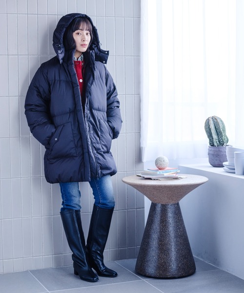 Levi's（リーバイス）の「Levi's/リーバイス ウエスタンバブルパファージャケット（ダウンジャケット/コート・レディース・ブラック・M/S/XS）」の7枚目の写真