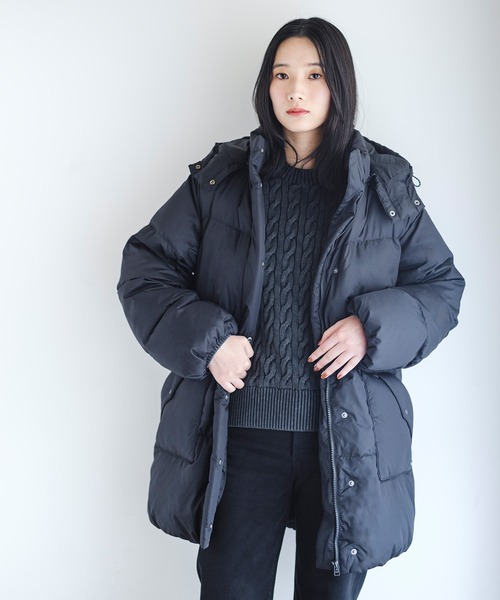 Levi's（リーバイス）の「Levi's/リーバイス ウエスタンバブルパファージャケット（ダウンジャケット/コート・レディース・ブラック・M/S/XS）」の8枚目の写真