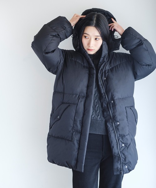 Levi's（リーバイス）の「Levi's/リーバイス ウエスタンバブルパファージャケット（ダウンジャケット/コート・レディース・ブラック・M/S/XS）」の9枚目の写真