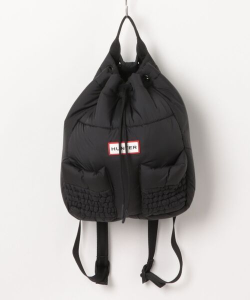 ★Yaaataro★ハンター スモークド パファー バックパック スモークド パファー バックパック - ブラック
