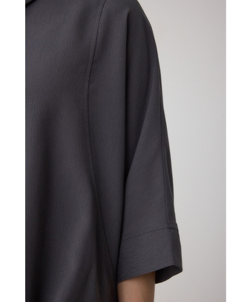 AZUL by moussy(アズールバイマウジー)の「楊柳タックヘムコクーンシャツ(シャツ/ブラウス・レディース・アイボリー/ブラック/グレー・FREE)」の13枚目の写真
