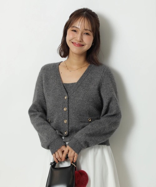 アプワイザーリッシェ　限定　テディVネックアンサンブル テディVネックアンサンブル | アンサンブル | Apuweiser-riche