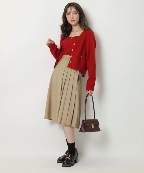 アプワイザーリッシェ　限定　テディVネックアンサンブル テディVネックアンサンブル（ニット/セーター）｜Apuweiser