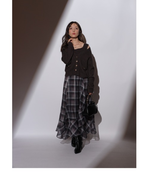 テディVネックアンサンブル（ニット/セーター）｜Apuweiser-riche