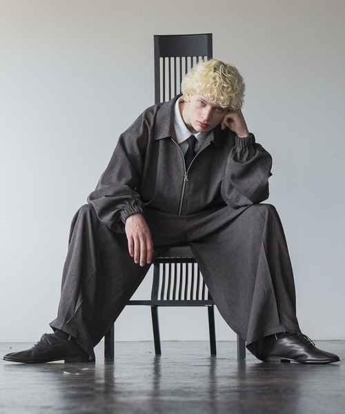 セール】【SET UP対応】ギャザーバルーンブルゾン(HARE