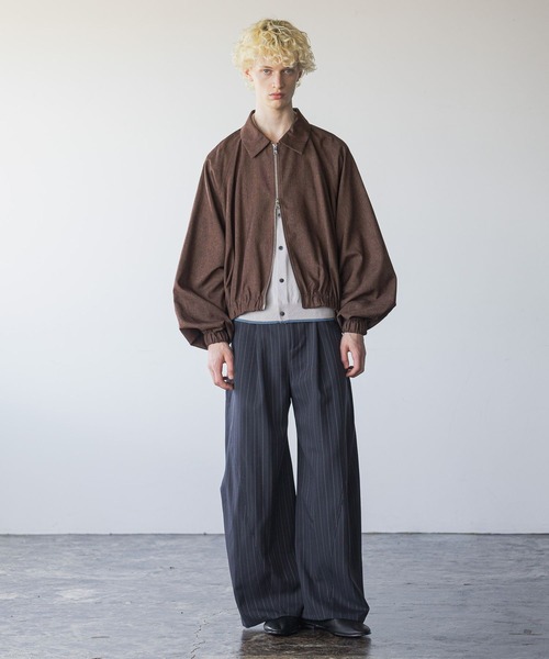 セール】【SET UP対応】ギャザーバルーンブルゾン(HARE