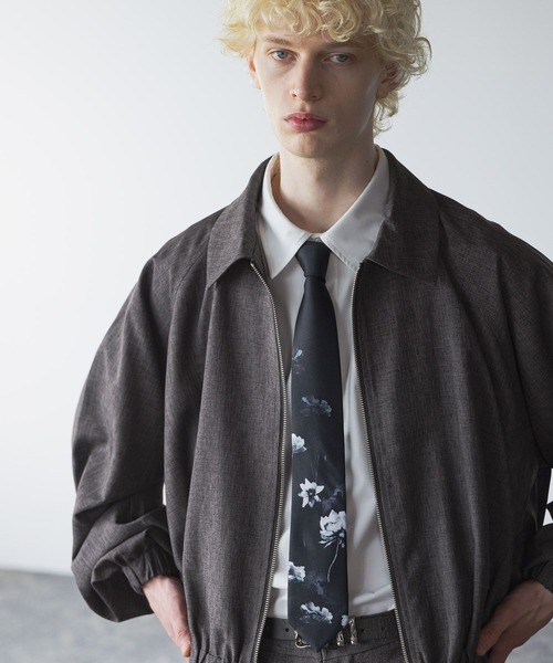 HARE(ハレ)の「【SET UP対応】ギャザーバルーンブルゾン(HARE)(ブルゾン・メンズ・ブルー/ブラック/ブラウン・SMALL/MEDIUM)」の19枚目の写真