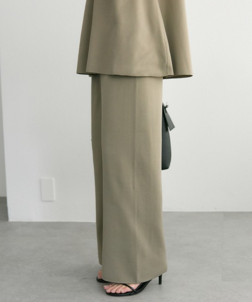 PUAL CE CIN（ピュアルセシン）の「スポンディッシュフレアパンツ（その他パンツ・レディース・ブラック/ベージュ/モカ・FREE）」の5枚目の写真