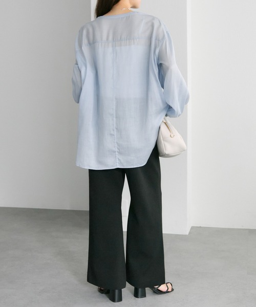 PUAL CE CIN（ピュアルセシン）の「スポンディッシュフレアパンツ（その他パンツ・レディース・ブラック/ベージュ/モカ・FREE）」の20枚目の写真