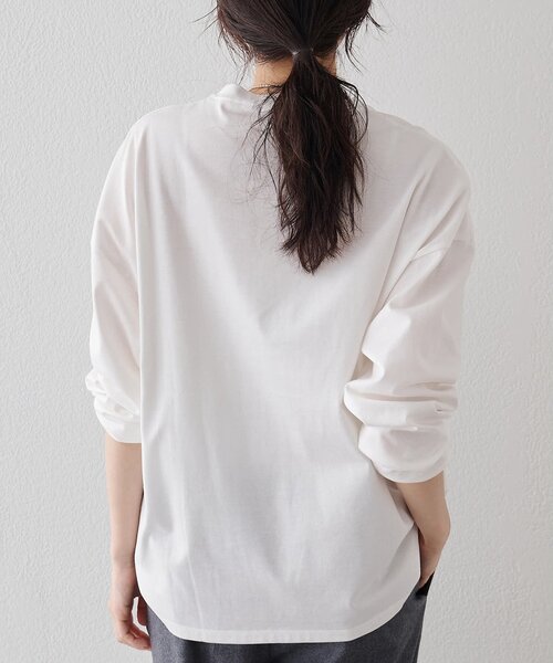 GAZETTEロングTシャツ（Tシャツ/カットソー）｜Whim Gazette（ウィム