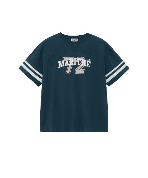 VINTAGE FOOTBALL TEE（Tシャツ/カットソー）｜MARITHE +