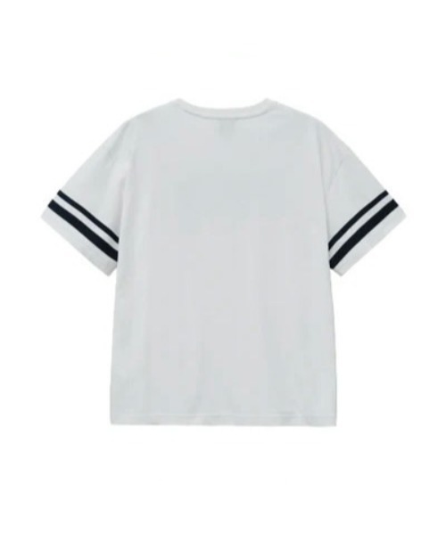 MARITHE + FRANCOIS GIRBAUD(マリテフランソワジルボー)の「VINTAGE FOOTBALL TEE(Tシャツ/カットソー・レディース・White/ブルー系その他・SMALL/MEDIUM/LARGE/X-LARGE)」の4枚目の写真