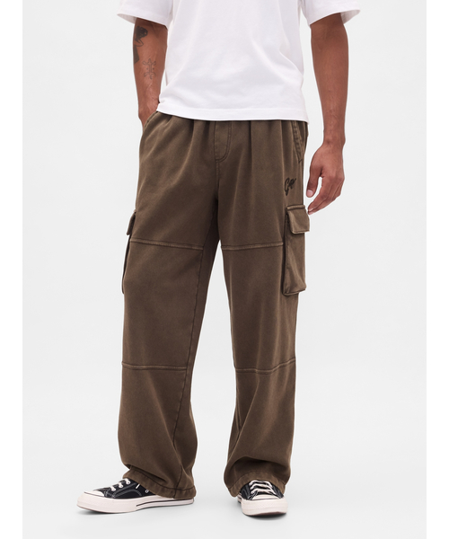 ヴィンテージソフト バギー カーゴスウェットパンツ（カーゴパンツ