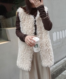 CORNERS | プードルボアベスト(ベスト)