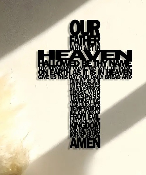 NOLITA LABORATORY(ノリータラボラトリー)の「【 NOLITA / ノリータ 】 クロス型メタルウォールアート 壁掛け インテリア 英語デザイン ブラック(ポスター/アート・メンズ・ブラック・FREE)」の3枚目の写真