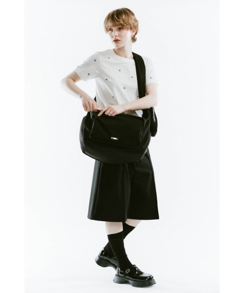 Knuth Marf(クヌースマーフ)の「useful nylon shoulder bag(ショルダーバッグ・レディース・ブラック/ブラウン・ONE SIZE)」の7枚目の写真