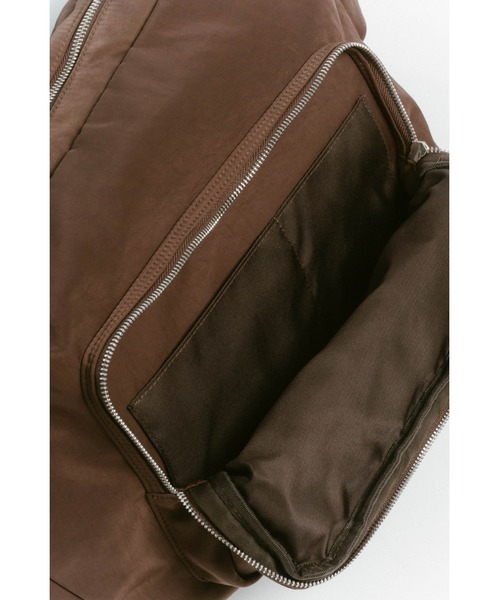 Knuth Marf(クヌースマーフ)の「useful nylon shoulder bag(ショルダーバッグ・レディース・ブラック/ブラウン・ONE SIZE)」の14枚目の写真