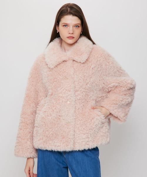 Variation ステンカラーエコファーコート（その他アウター）｜DEICY