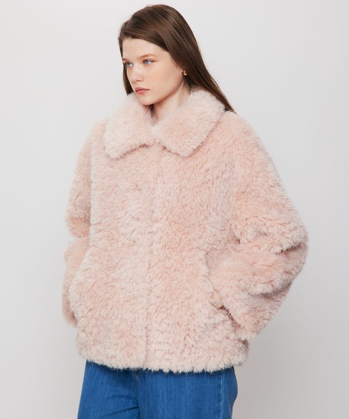 Variation ステンカラーエコファーコート（その他アウター）｜DEICY