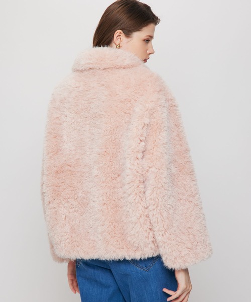 Variation ステンカラーエコファーコート（その他アウター）｜DEICY