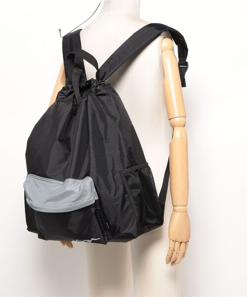 MANASTASH(マナスタッシュ)の「MANASTASHxPACKING NAP BAG PACK(バックパック/リュック・メンズ・ブラック・FREE)」の16枚目の写真