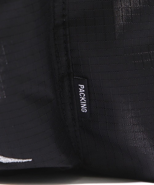 MANASTASH(マナスタッシュ)の「MANASTASHxPACKING NAP BAG PACK(バックパック/リュック・メンズ・ブラック・FREE)」の6枚目の写真