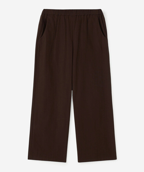 Morris & Sons(モリスアンドサンズ)の「MORRIS & SONS | コットンナイロン ワイドイージーパンツ WOMEN(その他パンツ・レディース・グレイッシュベージュ/ブラウン・0/1)」の2枚目の写真