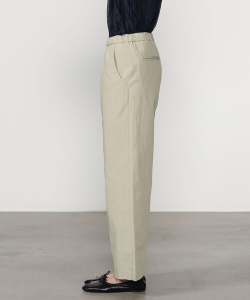 Morris & Sons(モリスアンドサンズ)の「MORRIS & SONS | コットンナイロン ワイドイージーパンツ WOMEN(その他パンツ・レディース・グレイッシュベージュ/ブラウン・0/1)」の10枚目の写真