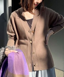 NOLLEY’S | 5GノアリスゆったりVネックカーディガン(カーディガン/ボレロ)