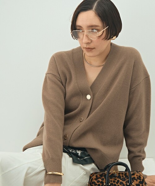 5GノアリスゆったりVネックカーディガン（カーディガン/ボレロ