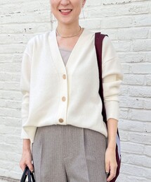 NOLLEY’S | 5GノアリスゆったりVネックカーディガン(カーディガン/ボレロ)